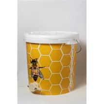 Méhészet Vödör, 40 l méhsejtmintás, csappal