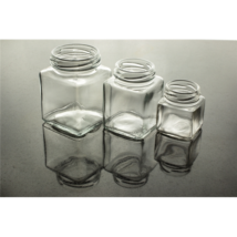 Méhészet Négyszögletes üveg 200 ml (T058)