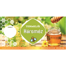 Méhészet Címke bianco Hárs 1000 g