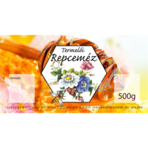 Méhészet Címke bianco Repce 500g