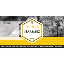 Méhészet Címke bianco Hárs 500g