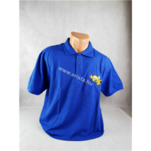 Méhészet Férfi galléros  póló  Royal kék M-es méret