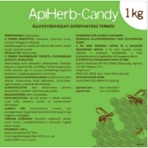 Méhészet ApiHerb Candy cukorlepény 1 kg