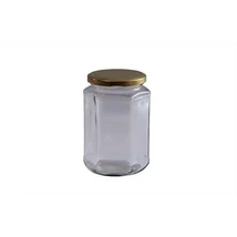 Méhészet Hexagon 196 ml üveg (T058)