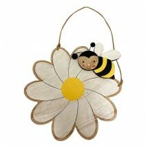 Méhészet Dekoráció fehér virágon méhecske