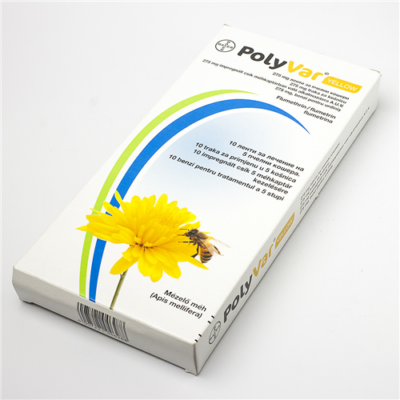 Méhészet PolyVar Yellow 275 mg impregnált csík 10x