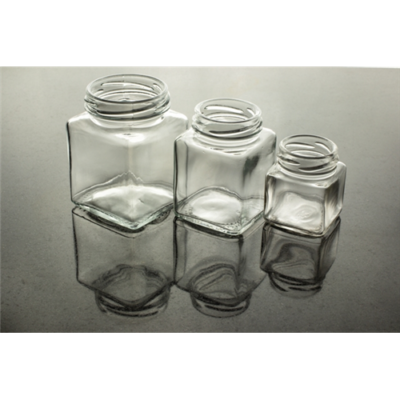 Méhészet Négyszögletes üveg 100 ml (T048)