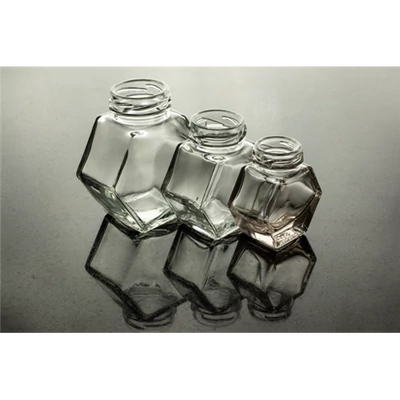 Méhészet Hatszög üveg 50 ml álló (T033)