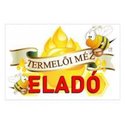 Méhészet Tábla - Termelői méz - méhecskés