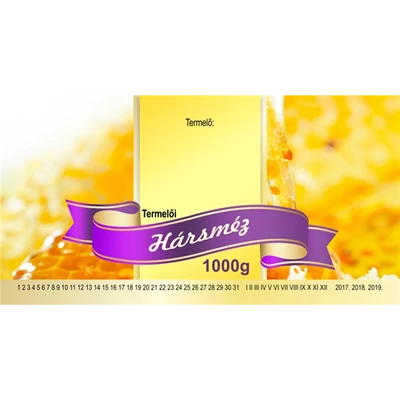 Méhészet Címke bianco Hárs 1000 g - akciós