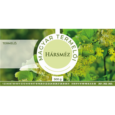Méhészet Címke bianco Hárs 500g