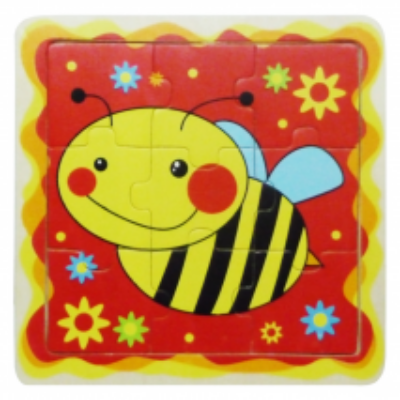 Méhészet Puzzle 9 db-os méhecskés