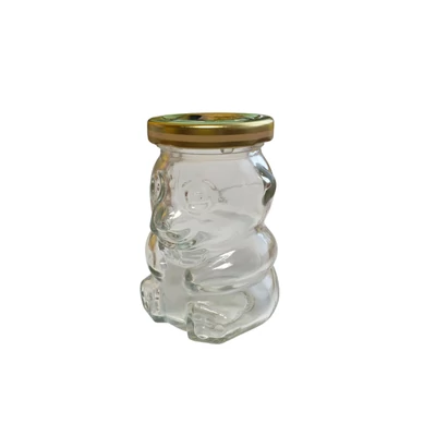 Méhészet Üveg maci 180 ml (T053)