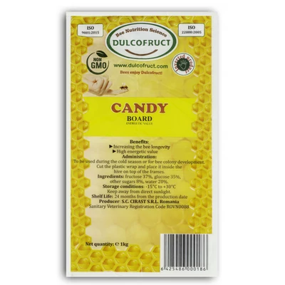 Méhészet Dulcofuct natúr cukorlepény 1 kg