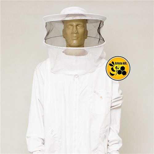 Méhészkabát levehető kalappal/L Sw.