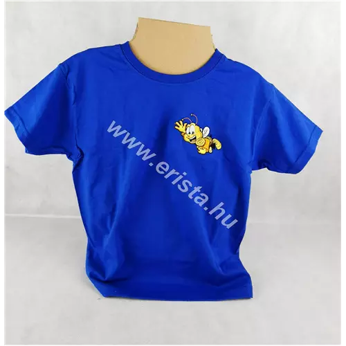 Gyerek kerek nyakú póló 5-6  éves korig Kék
