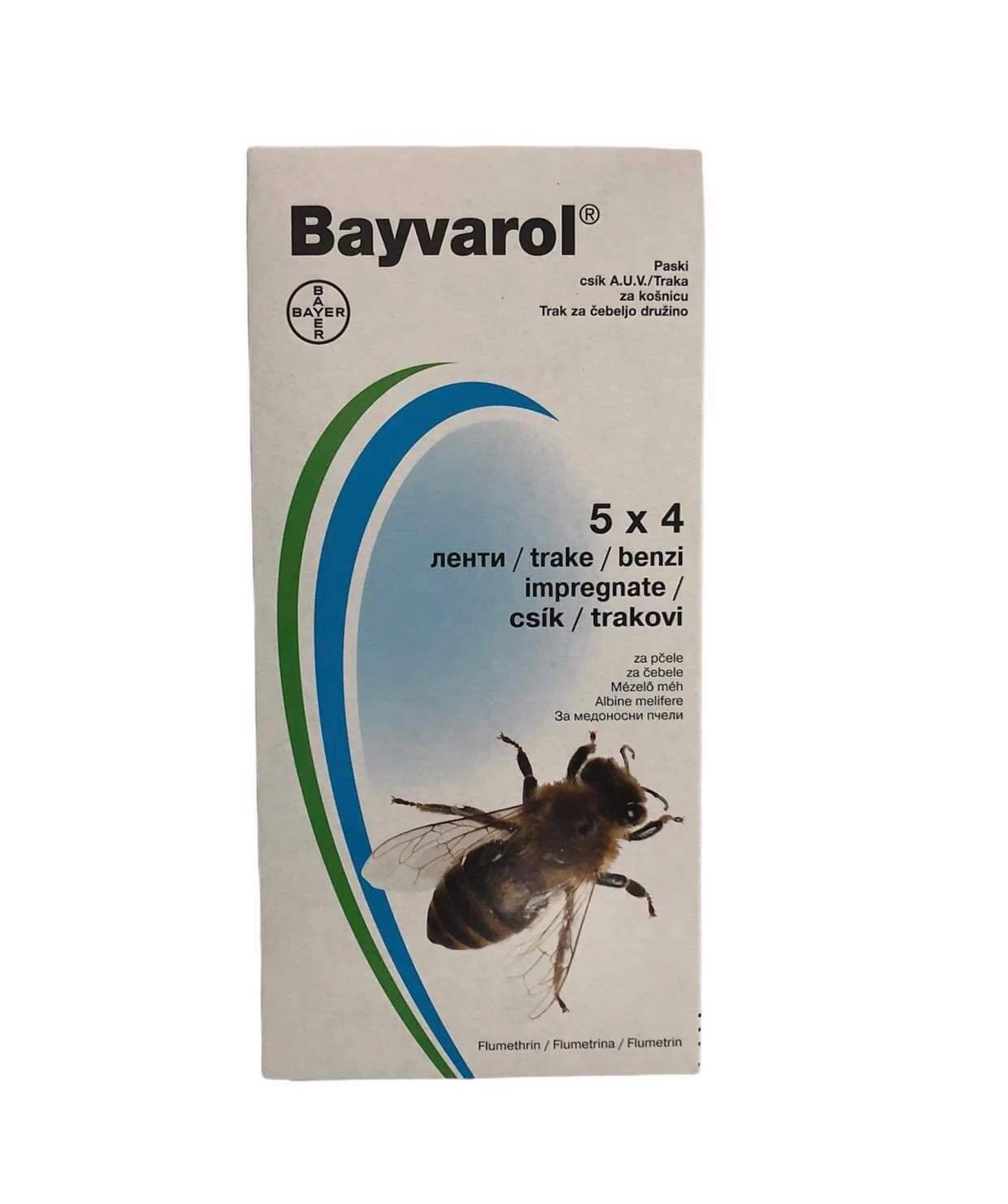 Bayvarol 3,6 mg impregnált csík mézelo méhek részére