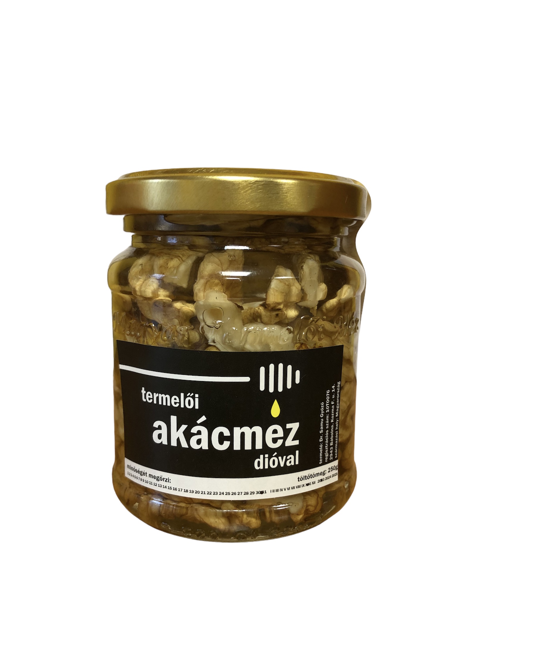 Akácméz dióval 250 g