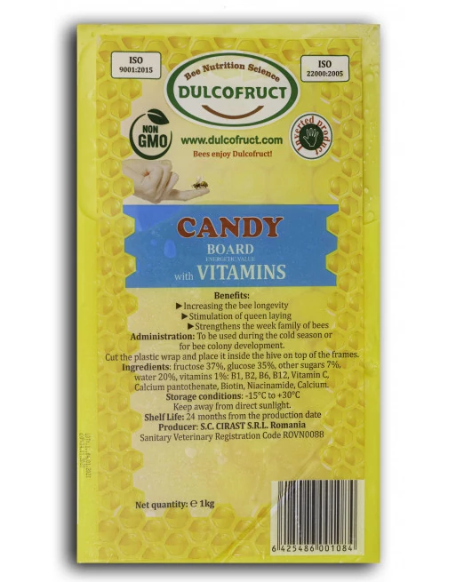 Dulcofuct vitaminos cukorlepény 