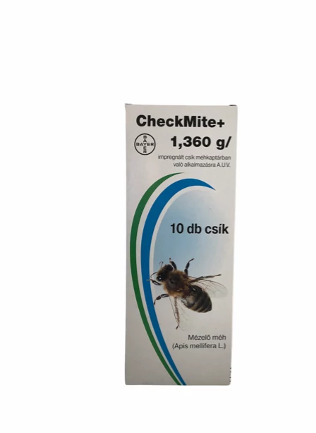 CheckMite+ 1,360 g impregnált csík méhkaptárban való alkalmazásra A.U.V.